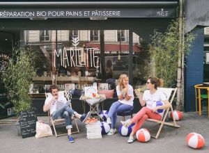 Café Marlette v Paříži