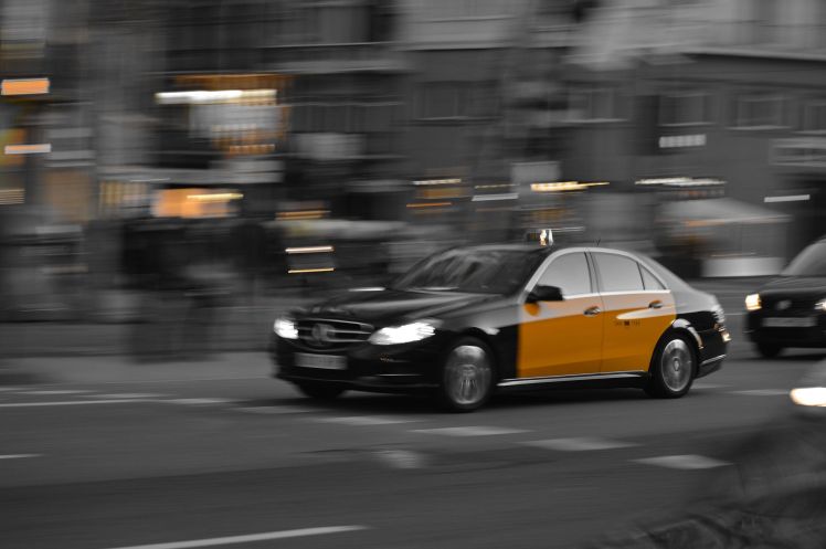 Taxi v Barceloně