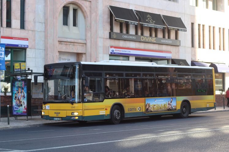 Autobusy v Lisabonu