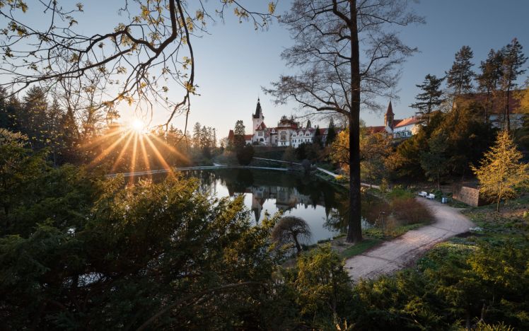 Průhonický zámecký park v Praze