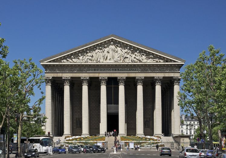 Kostel Madelaine v Paříži