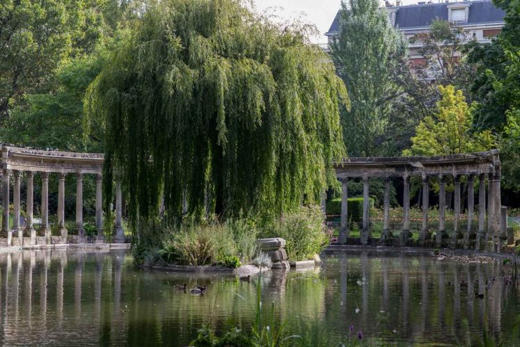 Parc Monceau v Paříži